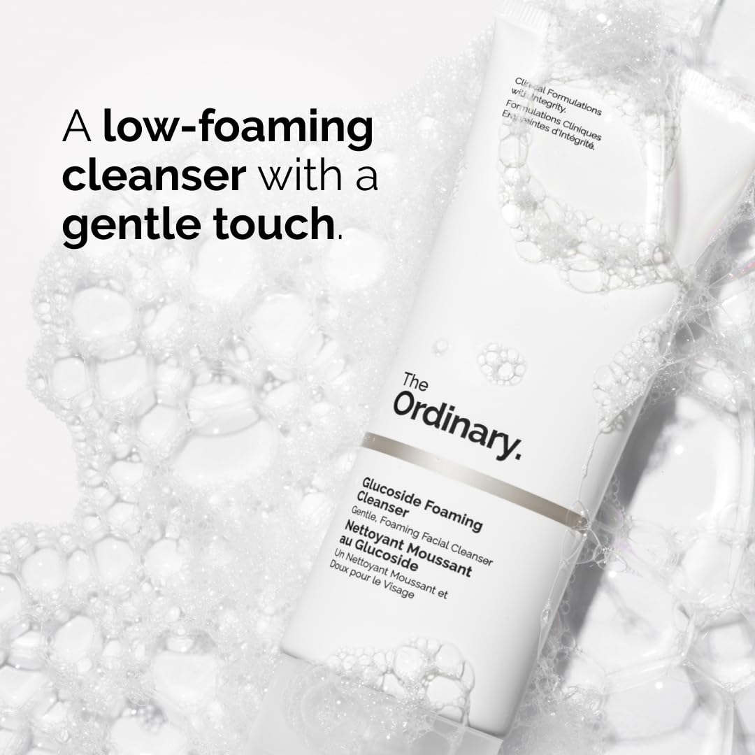 The Ordinary Sensitive Skin Collection, Skin Care Bundle-Blemish-Prone Skin, Glucoside Foaming Cleanser, Aloe 2% + NAG 2% Solution, Niacinamide 10% + Zinc 1%, Natural Moisturizing Factors+Beta Glucan