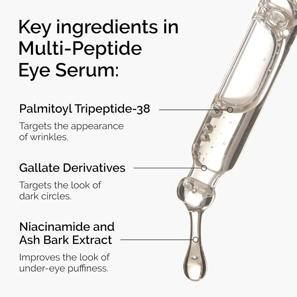 The Ordinary Multi-Peptide Serum Duo, Anti-Aging Skin Care Set for Face and Eye Support, Multi-Peptide + Hyaluronic Acid and Eye Serum